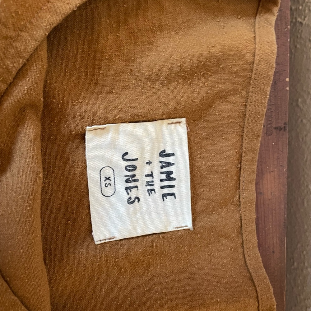 Jamie + The Jones Raw Silk Top